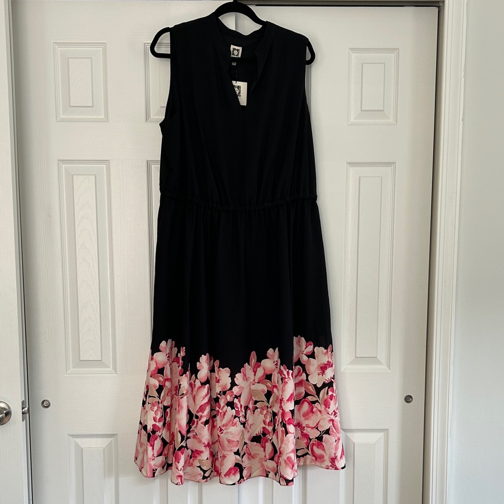 NWT Anne Klein Sleeveless Dress Size 1X